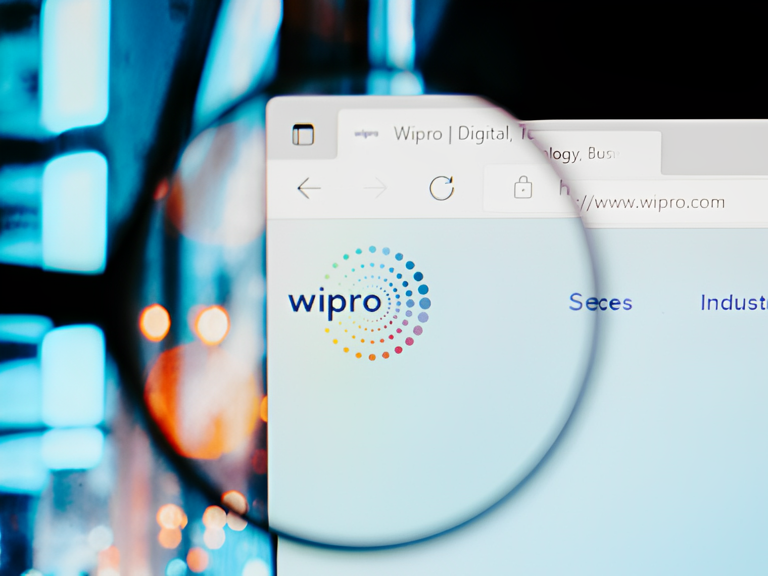 Site da Wipro 
