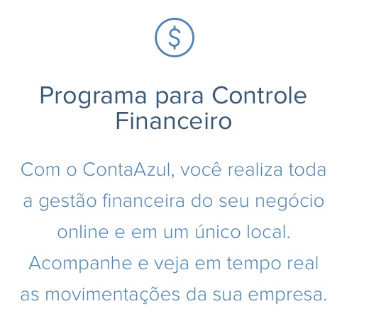 ContaAzul Controle Financeiro Portal ERP