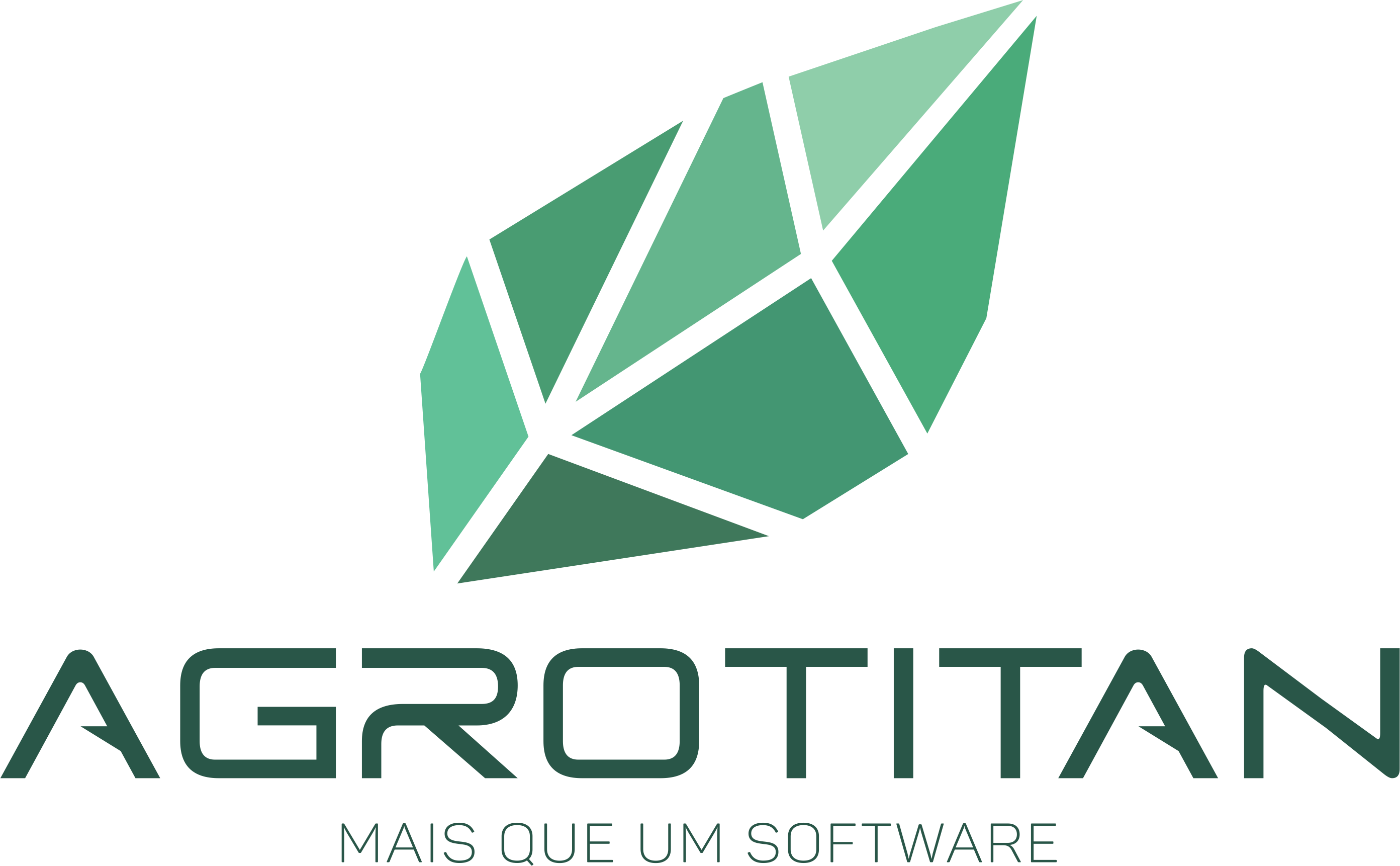 LOGO AGROTITAN verde com a folha e slogan 199b4