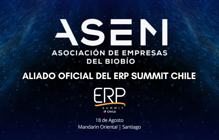 ASEM Biobío se suma como aliado estratégico del ERP Summit Chile 2026