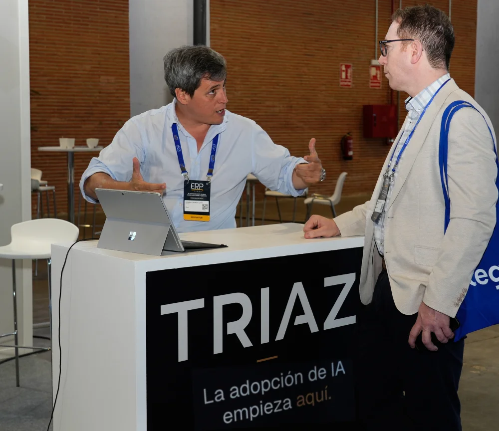 TRIAZ presenta en el ERP Summit su propuesta para acompañar a las empresas en la aplicación real de la IA 